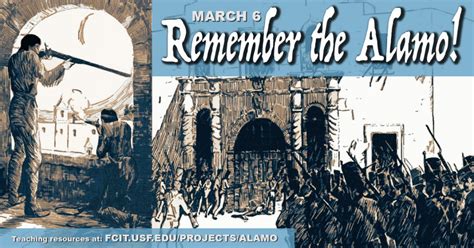 March 6 Remember The Alamo Fcit