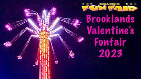 Beachs Brooklands Valentines Funfair Vlog 11th February 2023 YouTube