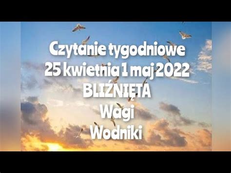 Czytanie Tygodniowe Kwietnia Maj Trygon Powietrza Bli Ni Ta