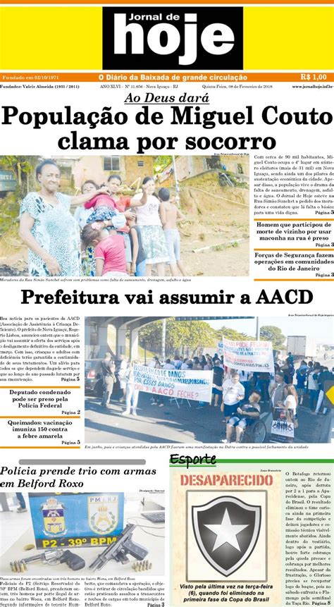 Calam O Jornal De Hoje