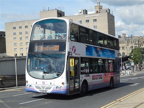 37095 YJ08GWL First West Yorkshire Bradford Volvo B9TL Wri Flickr