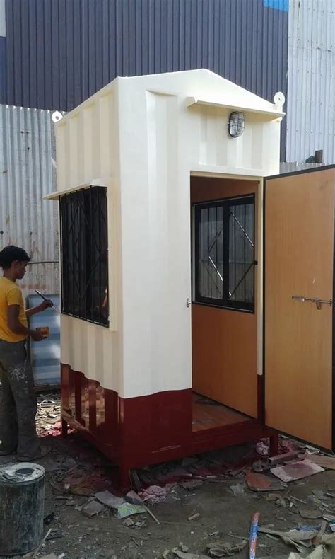 Steel Prefabricated Security Guard Cabin At Rs Piece In Thane