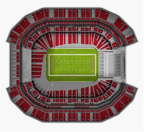 Arizona Cardinals Stadium Seating Chart Two Birds Home