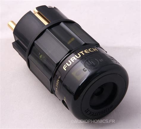 FURUTECH FI E38 G Schuko Type E F Power Connector Gold Plated Ø17 5mm