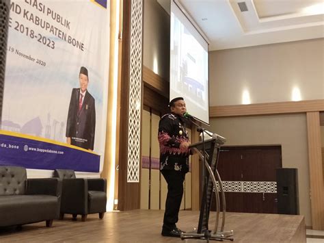 Bappeda Bone Gelar Forum Konsultasi Publik Perubahan Rpjmd Bone