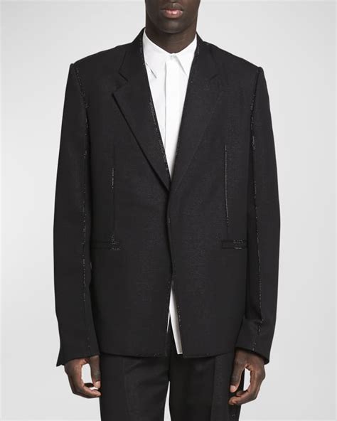 Givenchy Mens U Lock Harness Slim Suit Jacket Neiman Marcus