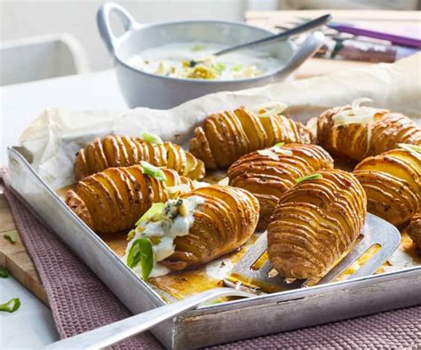 Hasselback Kartoffeln Mit Blauschimmelk Se Creme Cookidoo Das