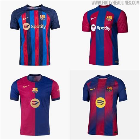 fc barcelona   home kit leaked footy headlines