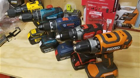 Milwaukee Vs Dewalt Vs Makita Vs Bosch Vs Ridgid Best Budget Drill