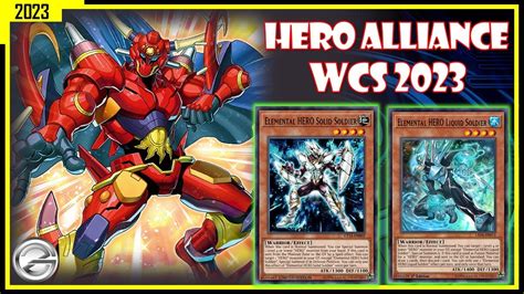 Yugioh Duel Links Elemental Hero Alliance Deck In Wcs Gameplay June