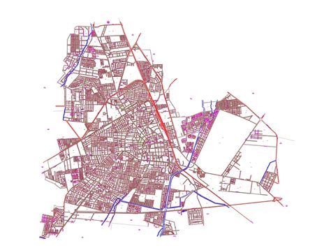 Carta Urbana De Irapuato Em Autocad Baixar Cad Grátis 8125 Kb