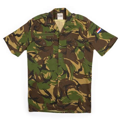 Dutch Dpm Short Sleeve Field Shirt Kommandostore