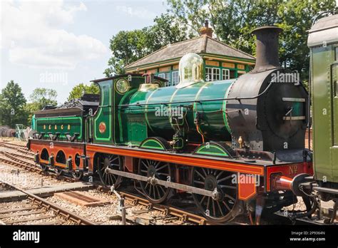 England Sussex Bluebell Railway Horsted Keynes Station Steam Train