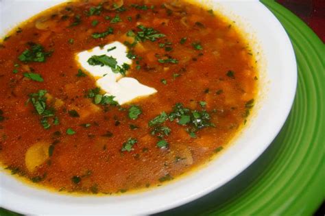 Tomato Mushroom Soup Recipe