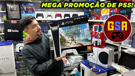 MEGA PROMOÇÃO DE PS5 GSA GAMES SANTA EFIGÊNIA YouTube