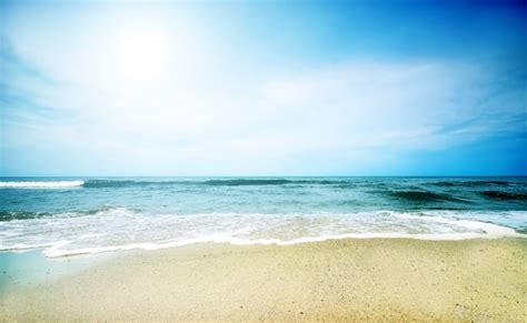 Free Photo | Sunny day with sea background