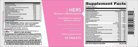 HERS: Women's Multivitamin TréSkin.