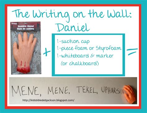 Bible Fun For Kids: Daniel: The Writing on the Wall & the Lion's Den