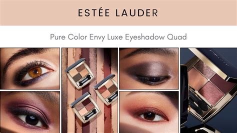 Estée Lauder Pure Color Envy Luxe Eyeshadow Quad New Makeup Release