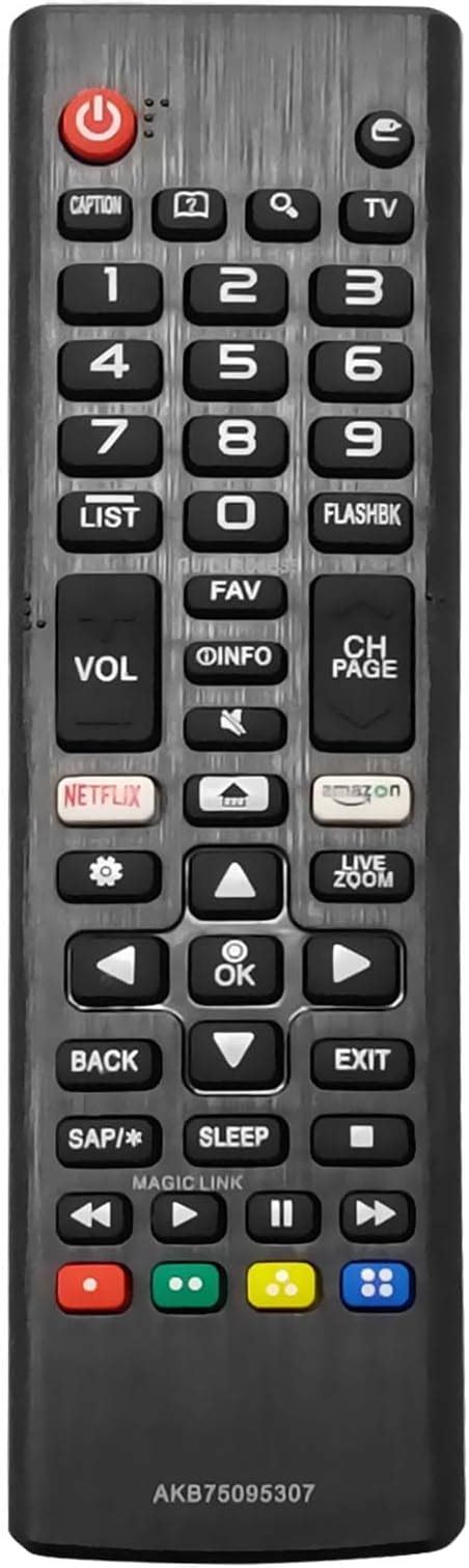 Amazon Universal Remote Control Replacement For Lg Smart Tvs All