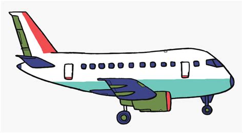 Cartoon Airplane Png, Transparent Png - kindpng