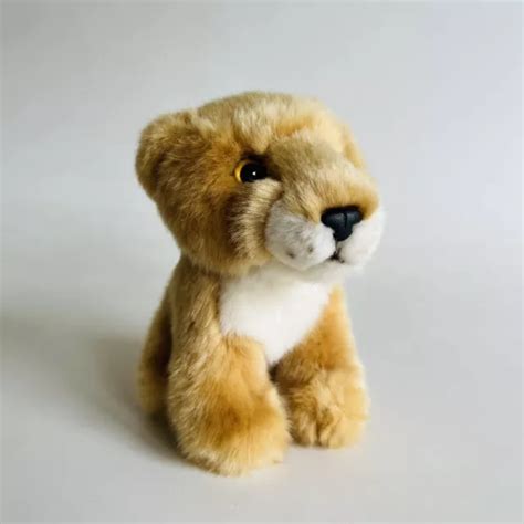 Soft Toy Cuddly Plush Sitting Lion Lioness Cub Stuffed Animal Plushie 5