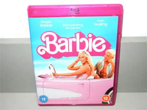 BARBIE BLU RAY MARGOT Robbie Ryan Gosling With Pink Box 9 95