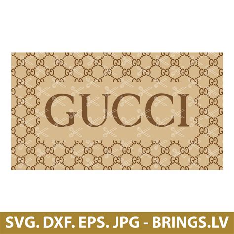 Gucci Svg Cut File Brand Logo Fashion Svg  Dxf For Cricut