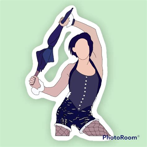 Tom Holland Umbrella Dance Sticker Sticker, Sticker for Hydro Flasks ...