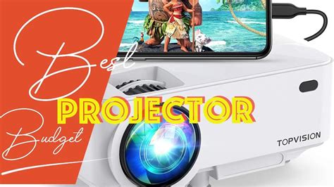 Best Budget Mini Projector Ever TopVision Jaymediaone YouTube