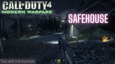 SAFEHOUSE Call Of Duty 4 Modern Warfare Mission 8 YouTube