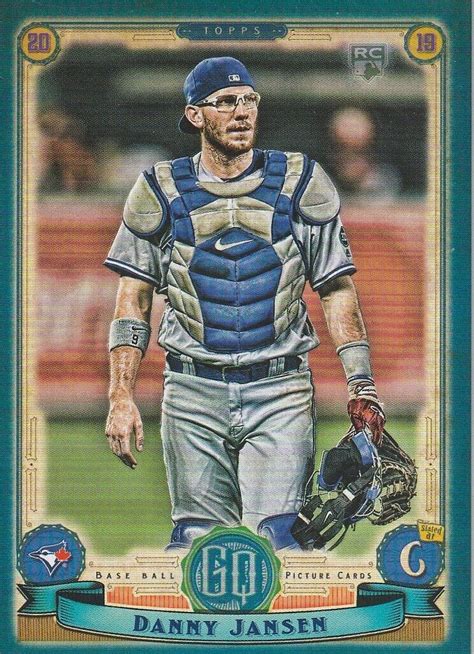 Danny Jansen Topps Gypsy Queen Indigo Sp Short Print Nice