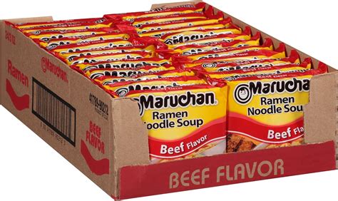 Jp Maruchan Ramen Beef 3 Ounce Pack Of 24 食品・飲料・お酒