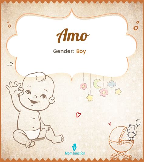 Amo Baby Name: Meaning, Origin, Popularity