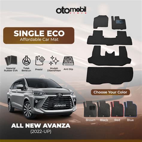 Jual Karpet Mobil Toyota All New Avanza Up Bahan Luxier Eva