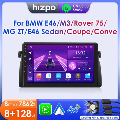 Hizpo Carplay Android Auto Radio For Bmw E M Car