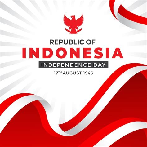 Premium Vector Indonesia Independence Day Or Indonesia Freedom