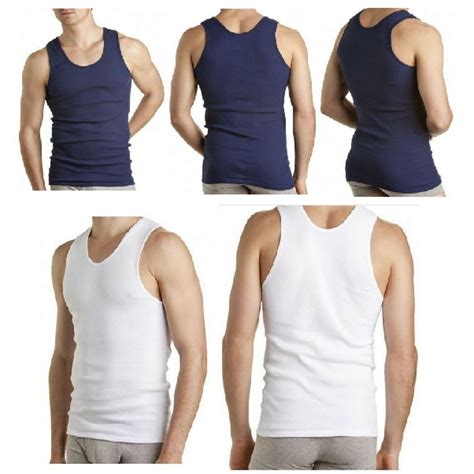 Buy Mens Bonds 3 Pack White Navy Chesty Cotton Singlets Underwear Mens