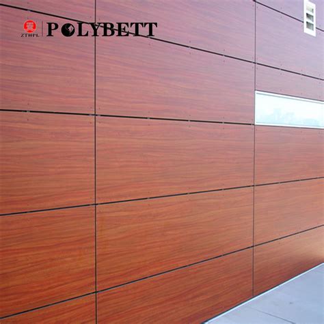 4mm 6mm 8mm Thickness Exterior Wall Laminateshpl Compact Board