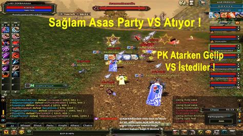 DomenicoWacco 8vs8 Sağlam Asas Party VS Atıyor Knight Online