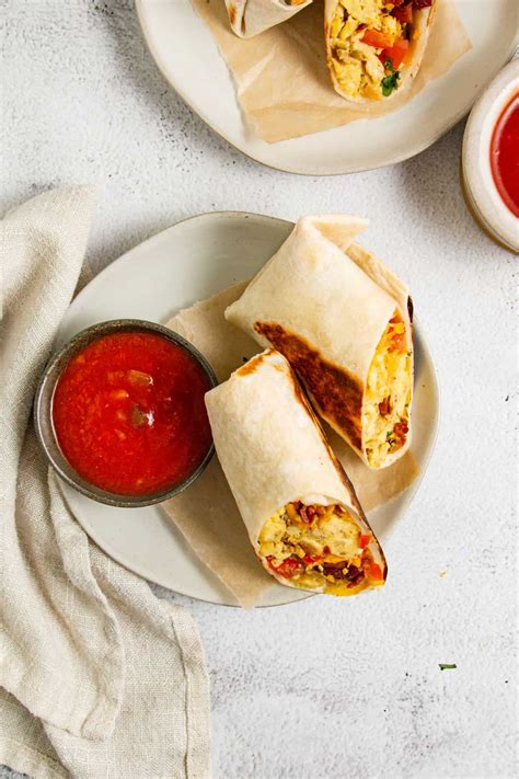 Healthy Breakfast Burritos - Organically Addison