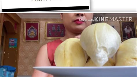 Asmr Durian เสียงเนื้อทุเรียนกรอบ Youtube