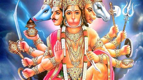 Panchmukhi Hanuman Ji Images Data Src Widescreen - Panchmukhi Hanuman ...