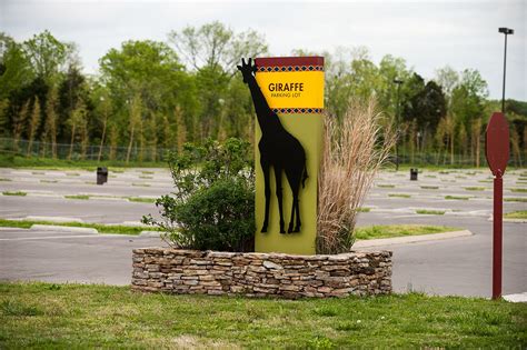 Nashville Zoo parking lot section signs. | Monument signs, Outdoor ...