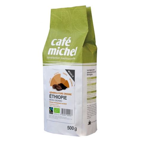 Cafe Michel ekologiška malta kava arabika 100 Etiopija 500 g