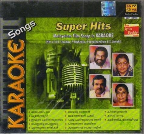 Super Hits - Malayalam Film Songs In Karaoke Music Audio CD - Price In ...