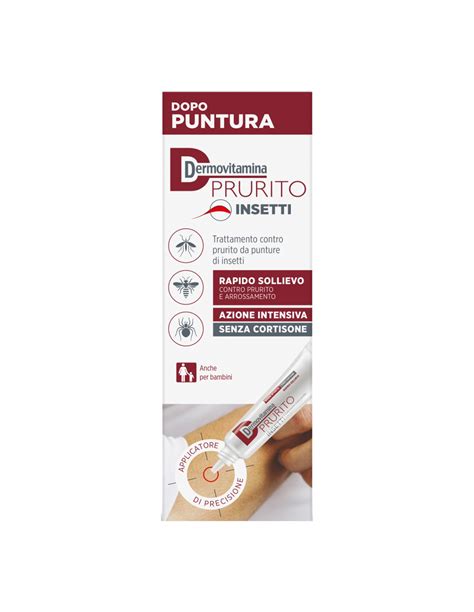 Anti Punture Di Insetto Dermovitamina Prurito Insetti Dopo Puntura