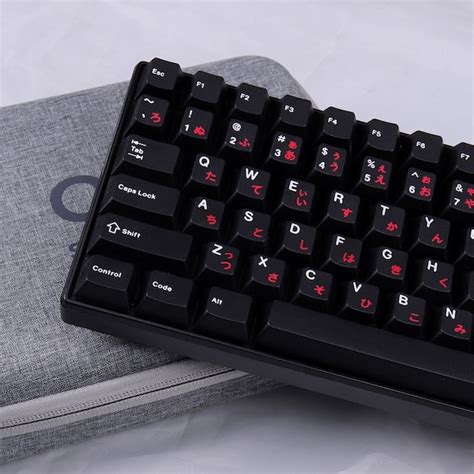 Custom Keycaps Black and Red - Make Your Own Keycaps Black and Red