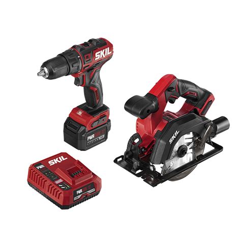 Pwr Core 12™ Brushless 12v Drill Driver And Circular Saw Kit With Pwr Jump™ Charger