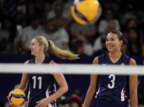 Avery Skinner Helps Force Tiebreaker In Olympic Volleyball Debut